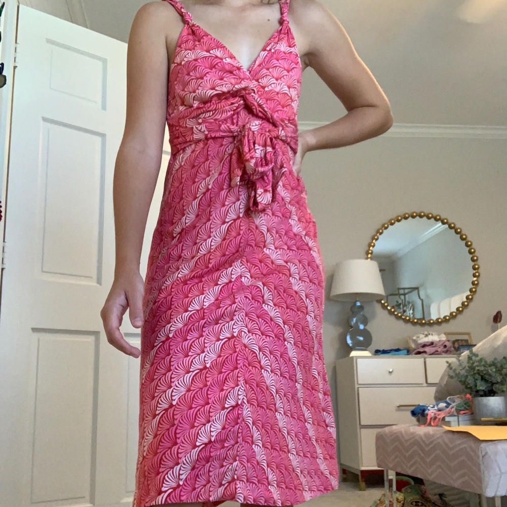 Banana Republic pink dress